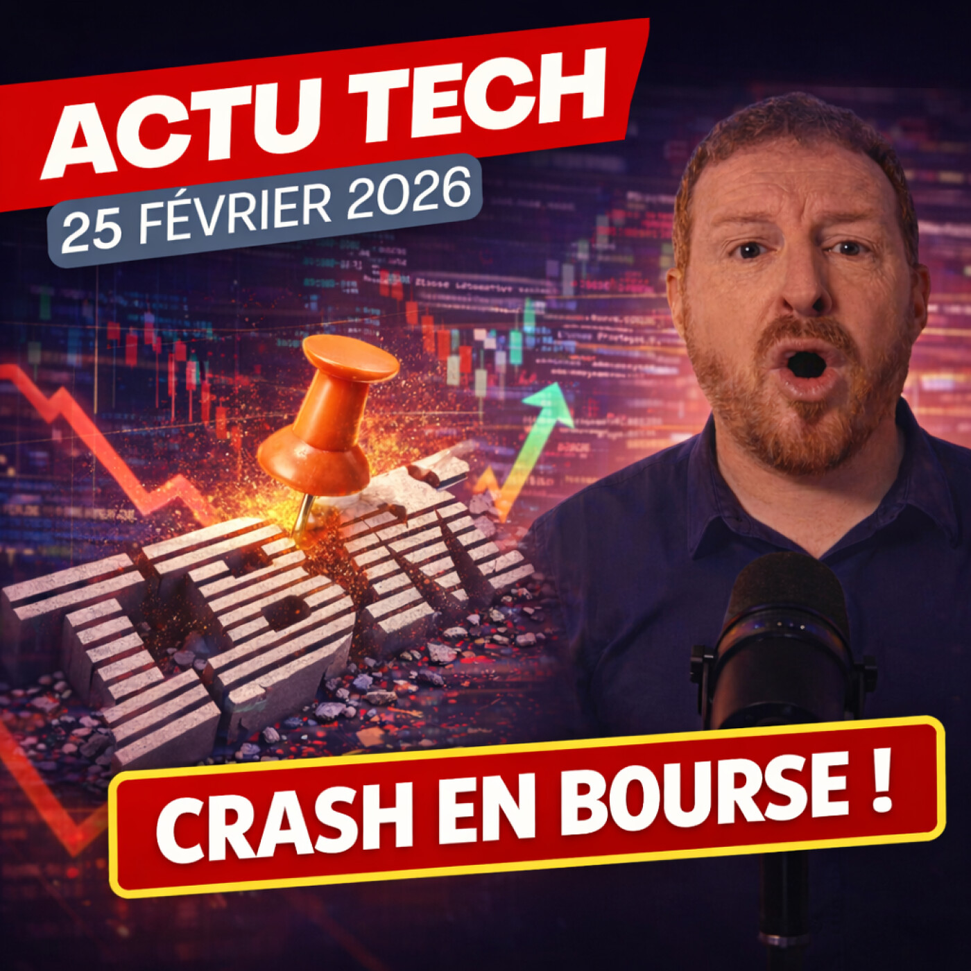 Panique sur les marchés : l'IA n'est pas la bulle, elle est l'épingle ! episode artwork