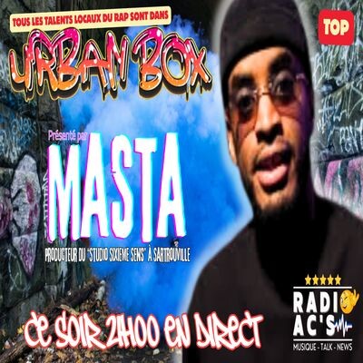 URBAN BOX du  26 09 2025.  GUEST : MASTA cover
