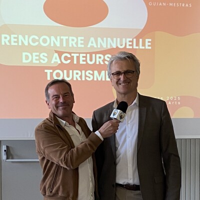 Ce 27 mars, depuis la maison des arts de Gujan-Mestras, Xavier Paris a présenté les nouveautés mises en place pour les acteurs touristiques cover