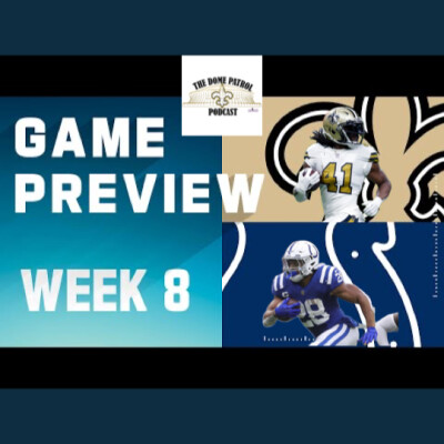 Saints vs Colts Week 8 Preview cover