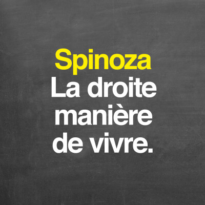 Rediffusion — Spinoza : la droite manière de vivre cover