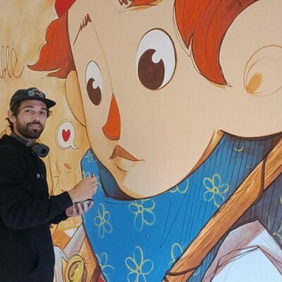 BEN CAILLOUS / STREET ART / PEINTURE / STREET ART CITY cover