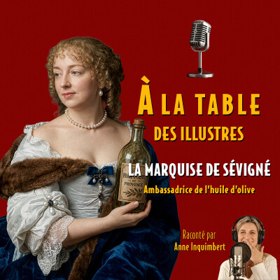 À la table de la Marquise de Sévigné, Ambassadrice de l'huile d'olive - Podcast d'histoire et de gastronomie cover