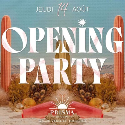 Haguenau : Resto & Bar éphémère Prisma Eté 2025 cover