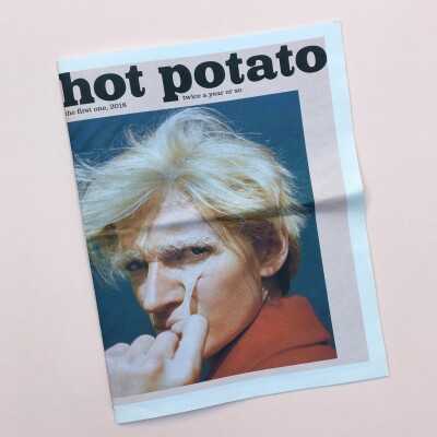 Hot Potato uses fashion photography to help explain the news cover