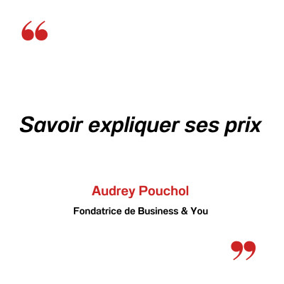 #1 3-Savoir expliquer ses prix [Audrey Pouchol] [La série de janvier] cover