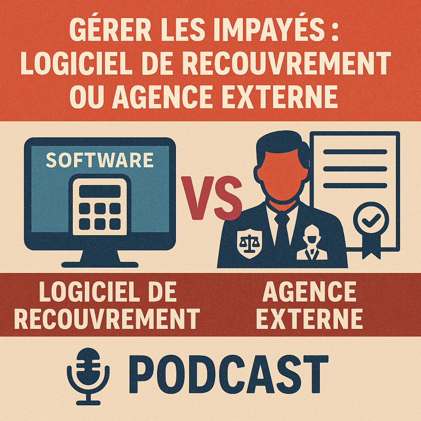 Logiciel, Société de Recouvrement ou Cabinet ? Faites le bon choix pour votre recouvrement de créance amiable et judiciaire ! podcast artwork