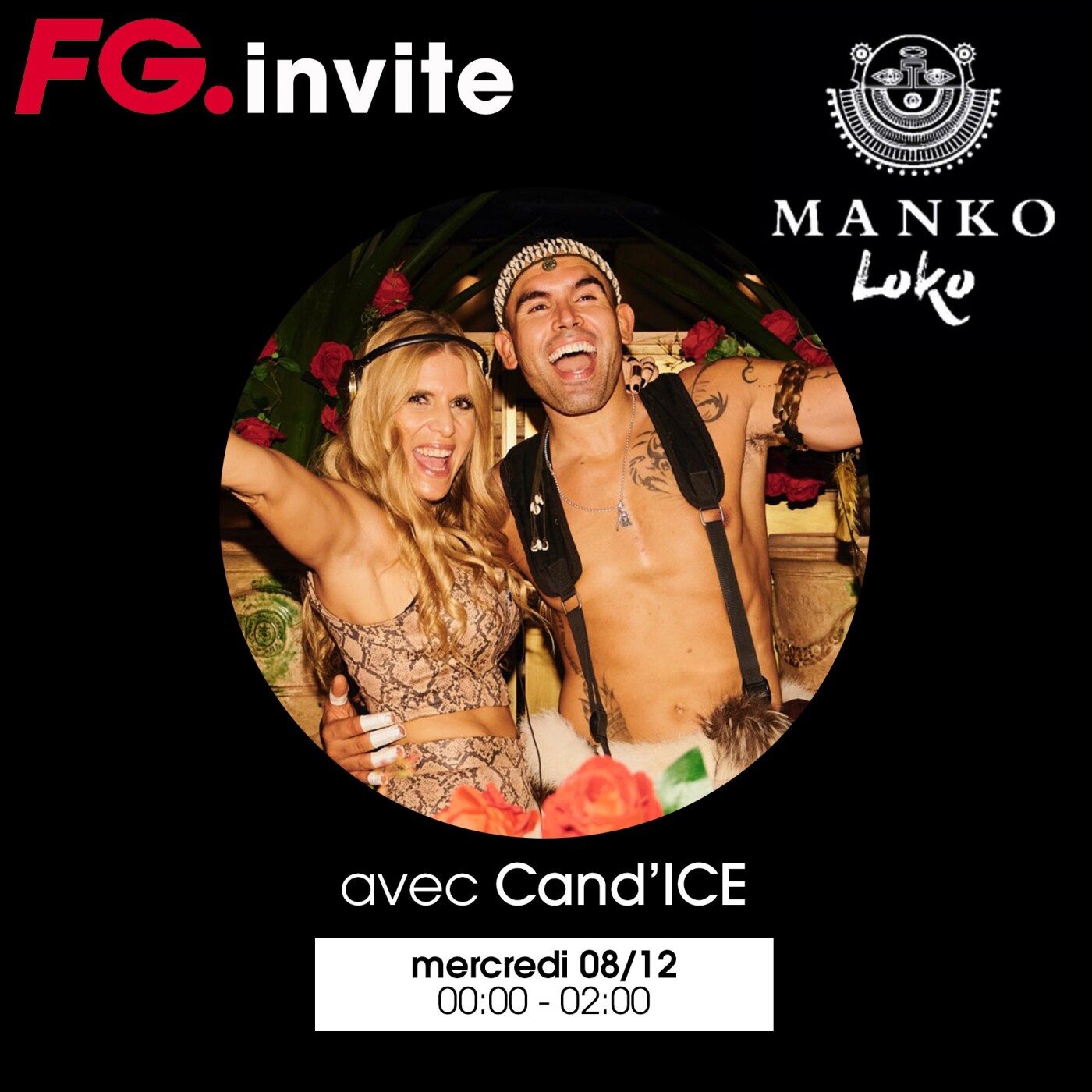 FG INVITE : LE MANKO LOKO AVEC CAND'ICE