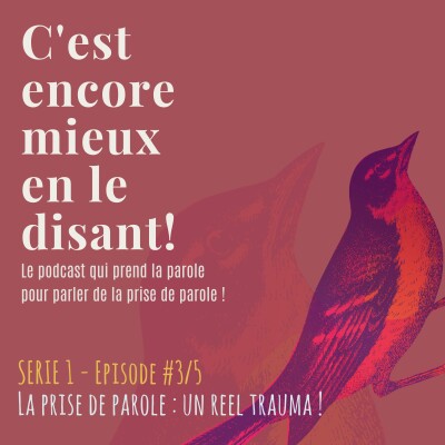 Serie 1- Episode 3/5 : La prise de parole : un réel trauma ! cover