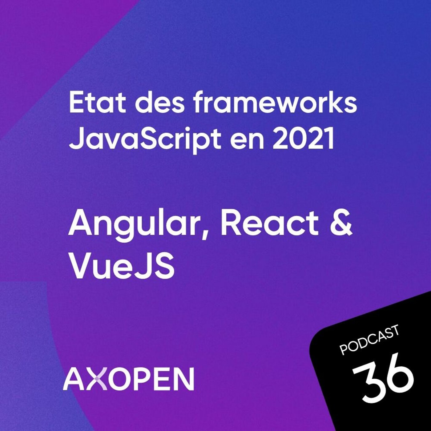 Etat des frameworks Javascript en 2021 : Angular, React et VueJS