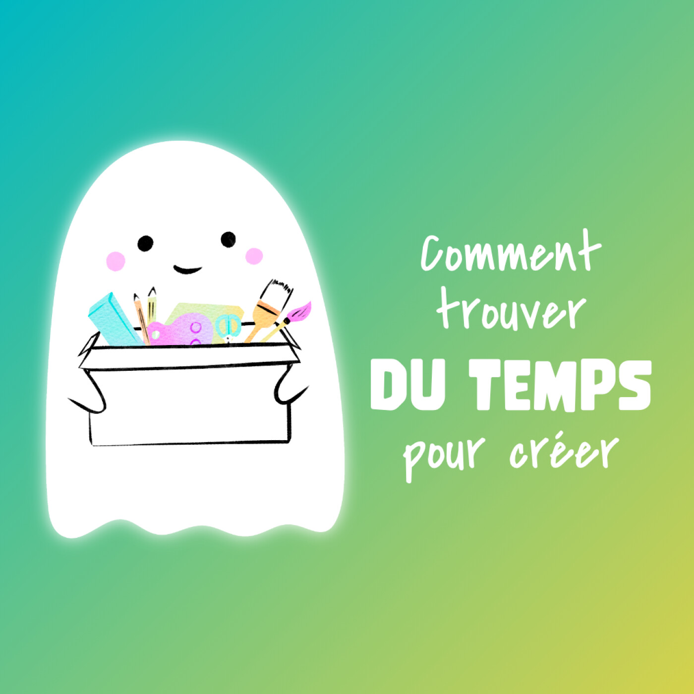 #6 👻 Comment trouver du temps pour créer episode artwork