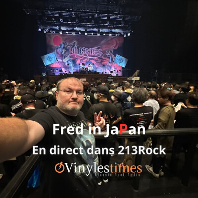 213Rock Harrag Melodica  20 10 2023 Live interview with Fred Maujoin sur la nouvelle vague de Metal Japonais on Vinylestimes cover