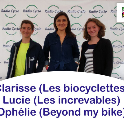 Clarisse, Lucie, Ophélie - Table ronde 100 % femmes à vélo cover