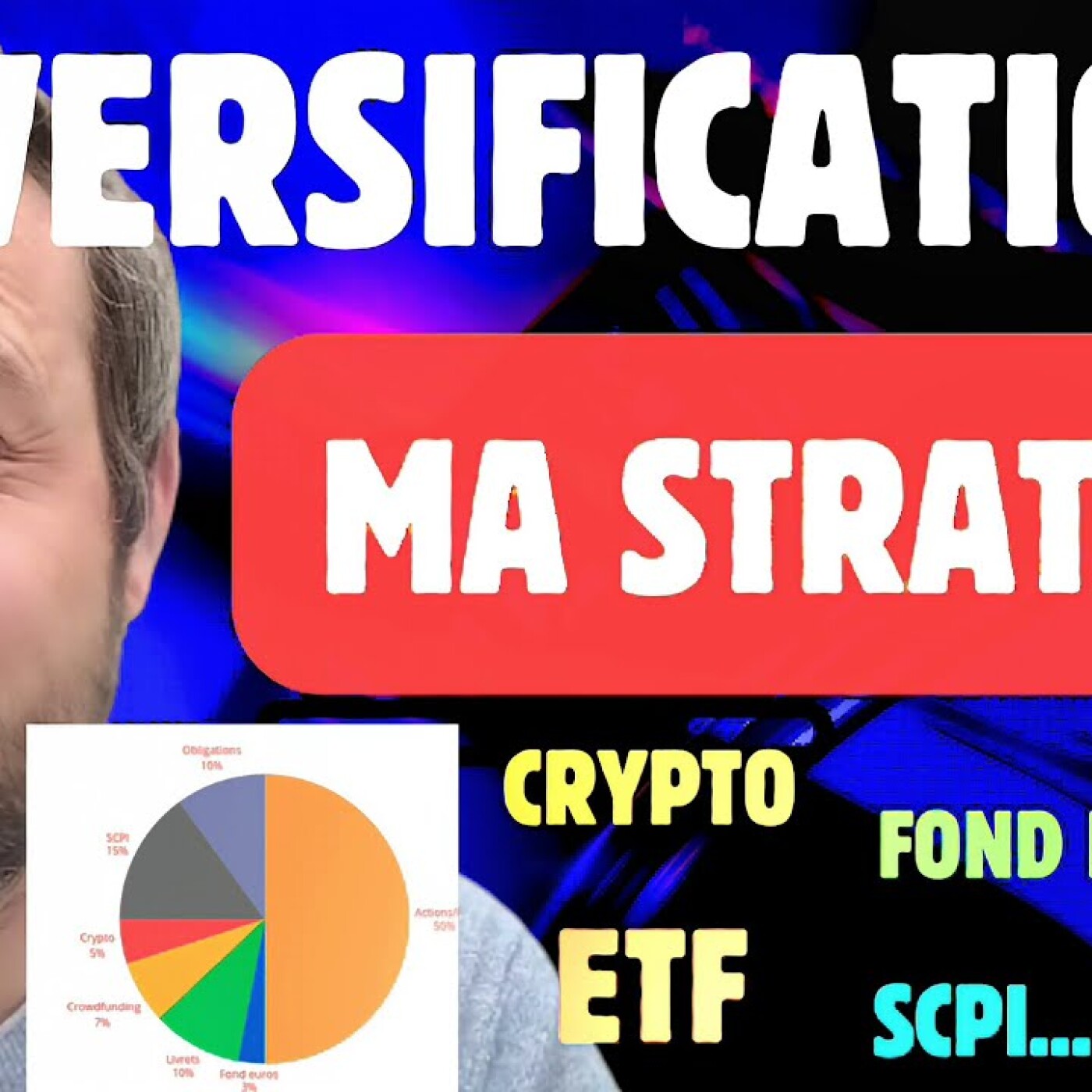 Ma STRATÉGIE D'INVESTISSEMENT dévoilée !   (ETF, scpi, obligations, fond euros...) episode artwork