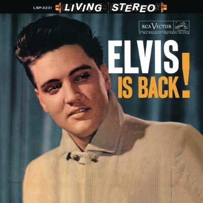UN JOUR UN DISQUE #736 ELVIS IS BACK cover