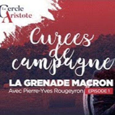 Curées de campagne #1 : Macron joue avec des grenades - P.Y. Rougeyron - # politique cover