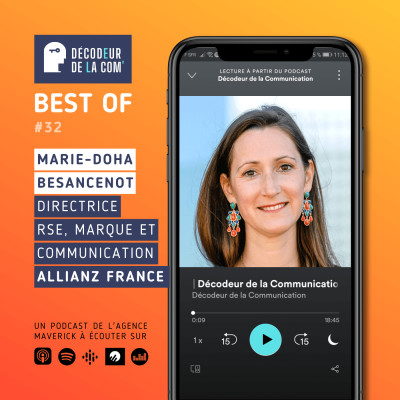 Best Of du Décodeur 01 | Marie-Doha Besancenot, Directrice RSE, communication et marque, Allianz France cover