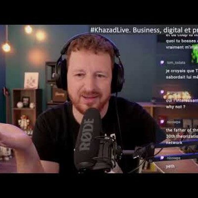 Threads, Sous-titrage auto, coupure des réseaux, télétravail, trafic web [KhazadLive du 6/07] cover
