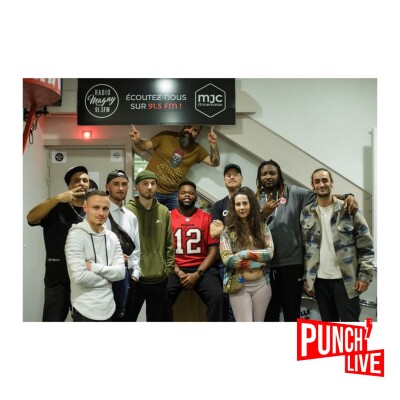 Punch'Live #33 - PAVEC - YDEAL - L.O - UTIL - FLEXY - ARIIAAMM - WELSONE - BAMI BASSI (2024-10-16) cover