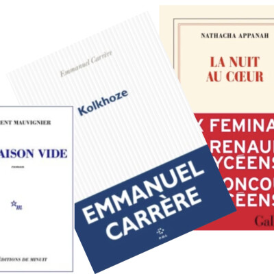 FRANCOISE PAULY nous parle de ses coups de coeur de la rentrée litteraire: cover