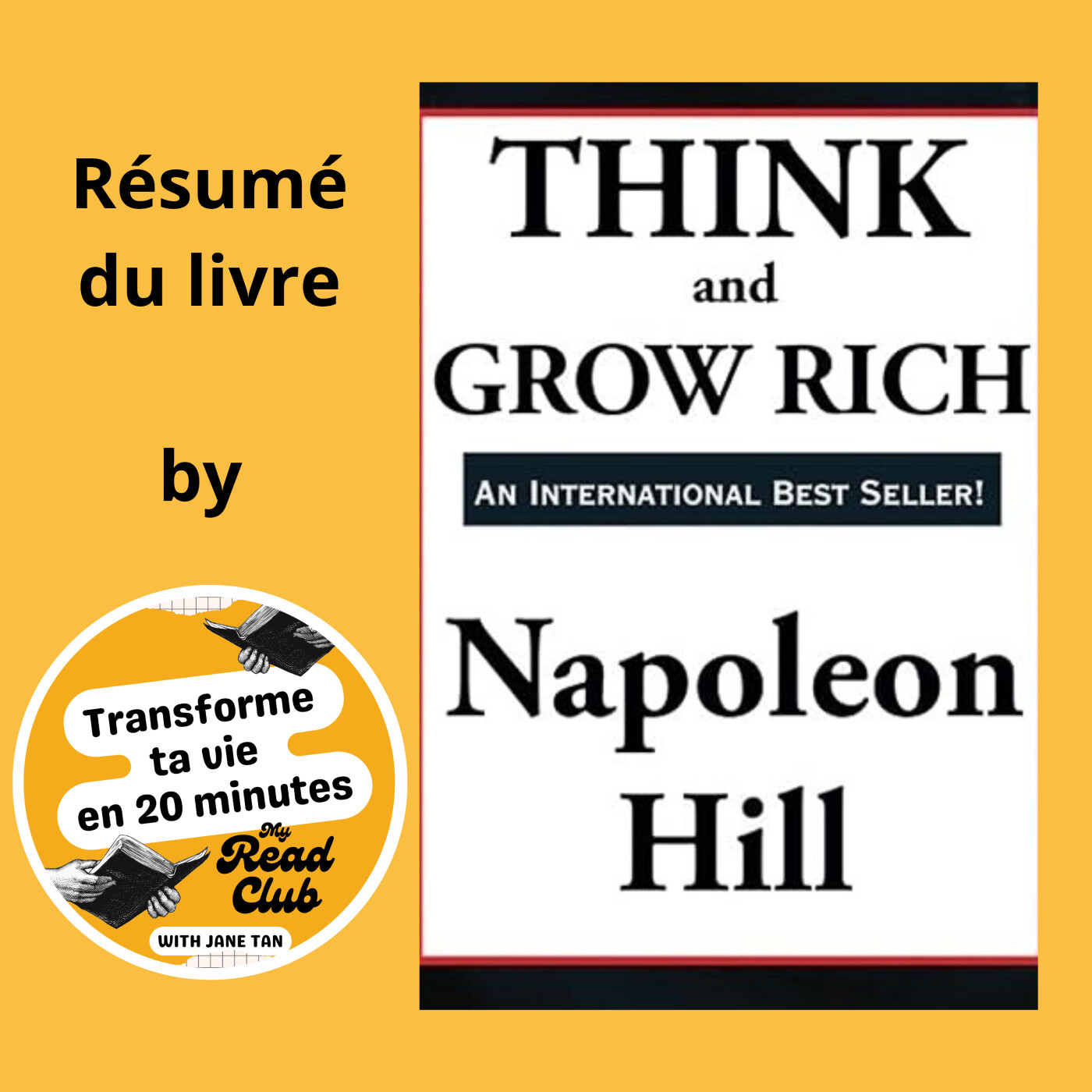 63. Think and Grow Rich revisité : les 3 principes de Napoleon Hill pour développer une voix qui inspire et convainc episode artwork