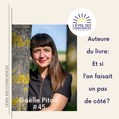#45 Et si l'on faisait un pas de côté? le dernier ouvrage de Gaëlle Piton cover