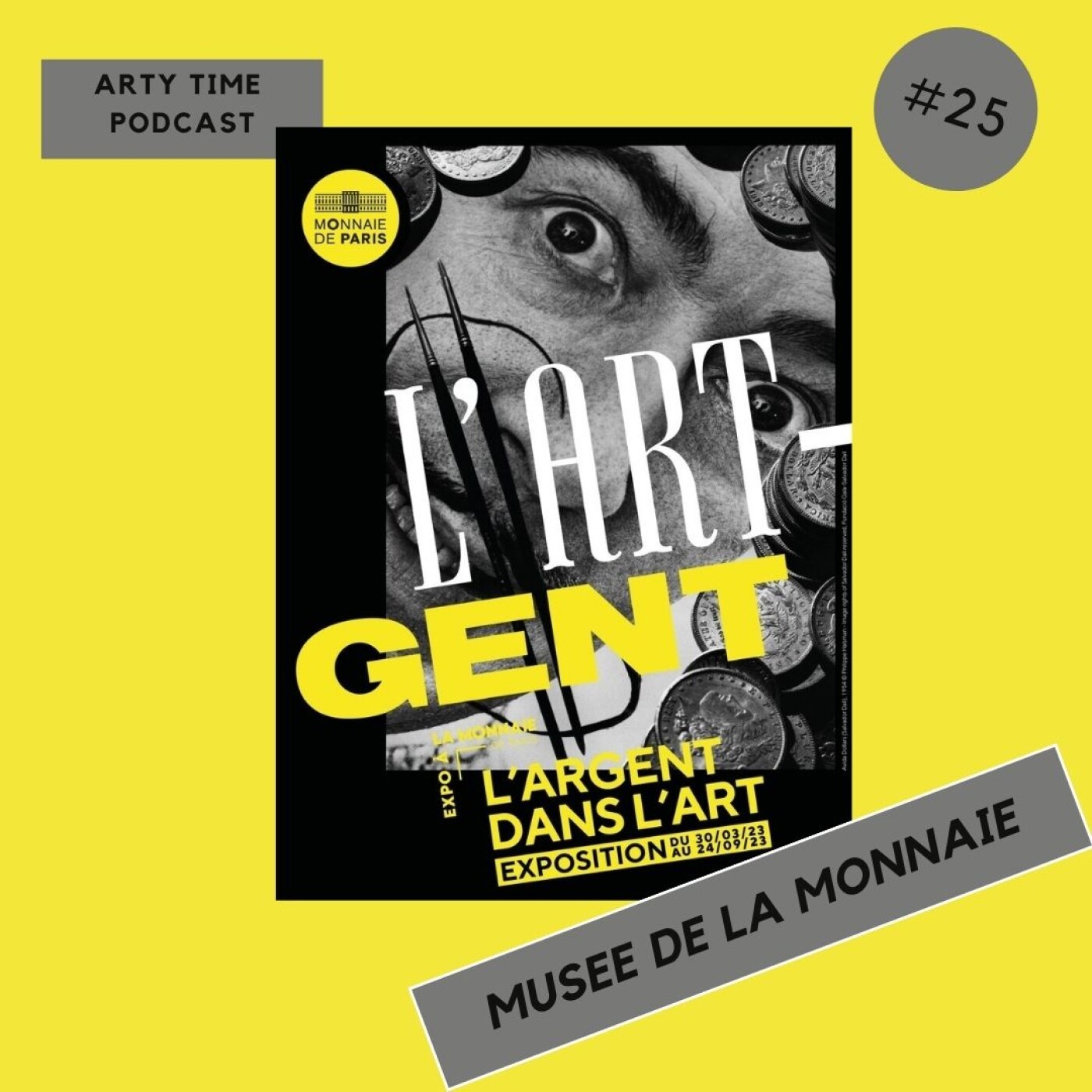 Arty Time : je visite les musées et je fais des résumés humoristiques et j\'interviewe des comédien.ne !
