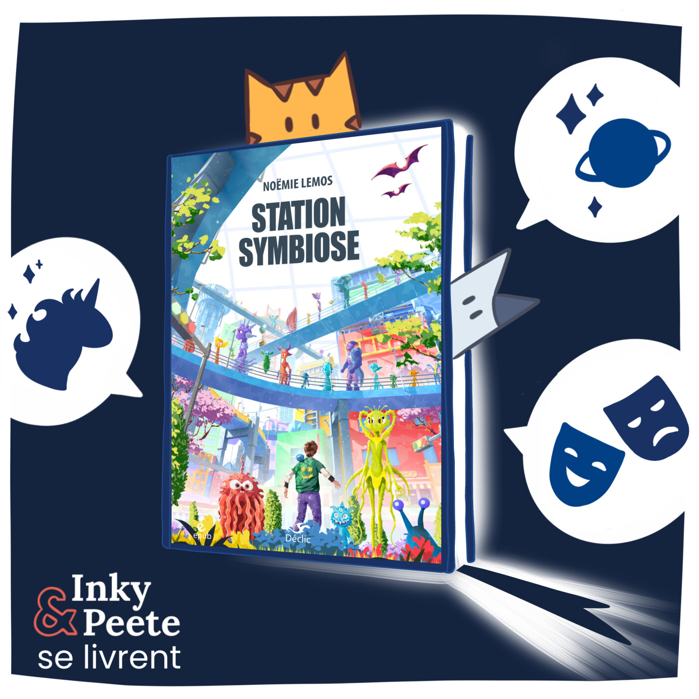 Inky et Peete se livrent