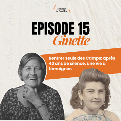 GINETTE KOLINKA, RENTRER SEULE DES CAMPS - Après 40 ans de silence, une vie à témoigner. cover