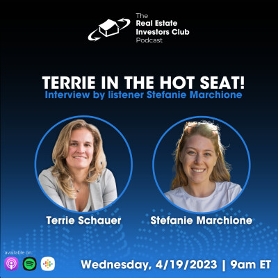 SPECIAL EPISODE - TERRIE IN THE HOT SEAT! Interview by listener Stefanie Marchione cover