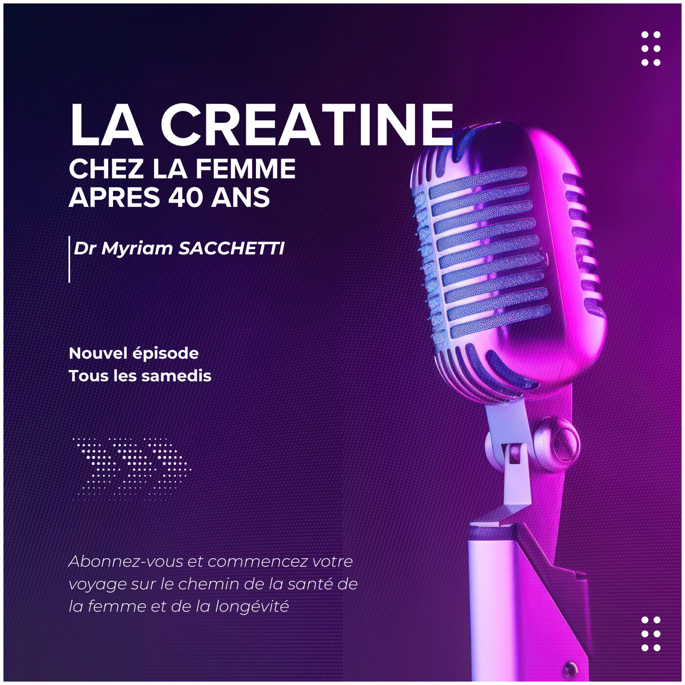 La créatine chez la femme après 40 ans episode artwork