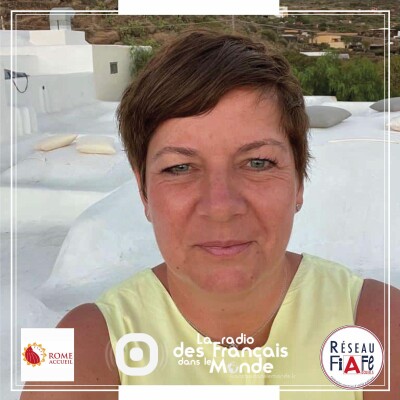 Marianne Munoz parle avec passion de l'Italie : elle présente "Rome Accueil" cover