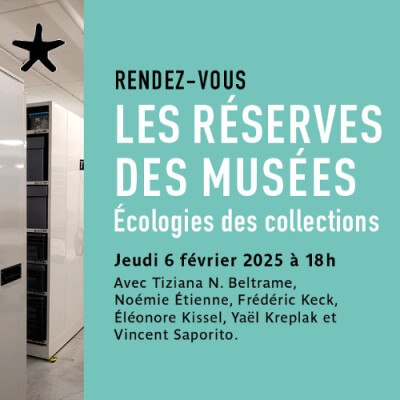 Les rendez-vous du salon de lecture - Les réserves des musées : Ecologies des collections cover