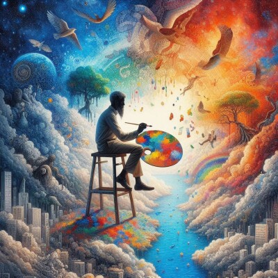 Fais de ta vie quotidienne une œuvre d’art - Archange Ouriel Psaume 14 cover