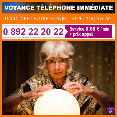 voyance amour sans CB immédiate - 0892 22 20 22 cover