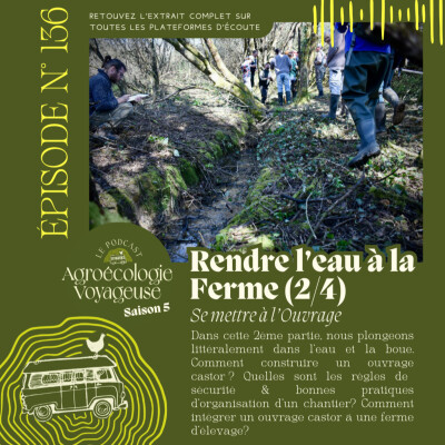 #136 Rendre l’eau à la Ferme (2/4) 🦫 Partie 2 : Se Mettre à l'Ouvrage cover
