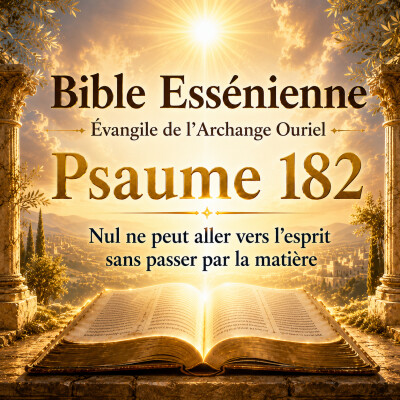 Nul ne peut aller vers l’esprit sans passer par la matière - Archange Ouriel Psaume 182 cover