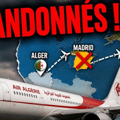 Abandonnés à Madrid : Le scandale du vol Air Algérie Alger-Montréal cover