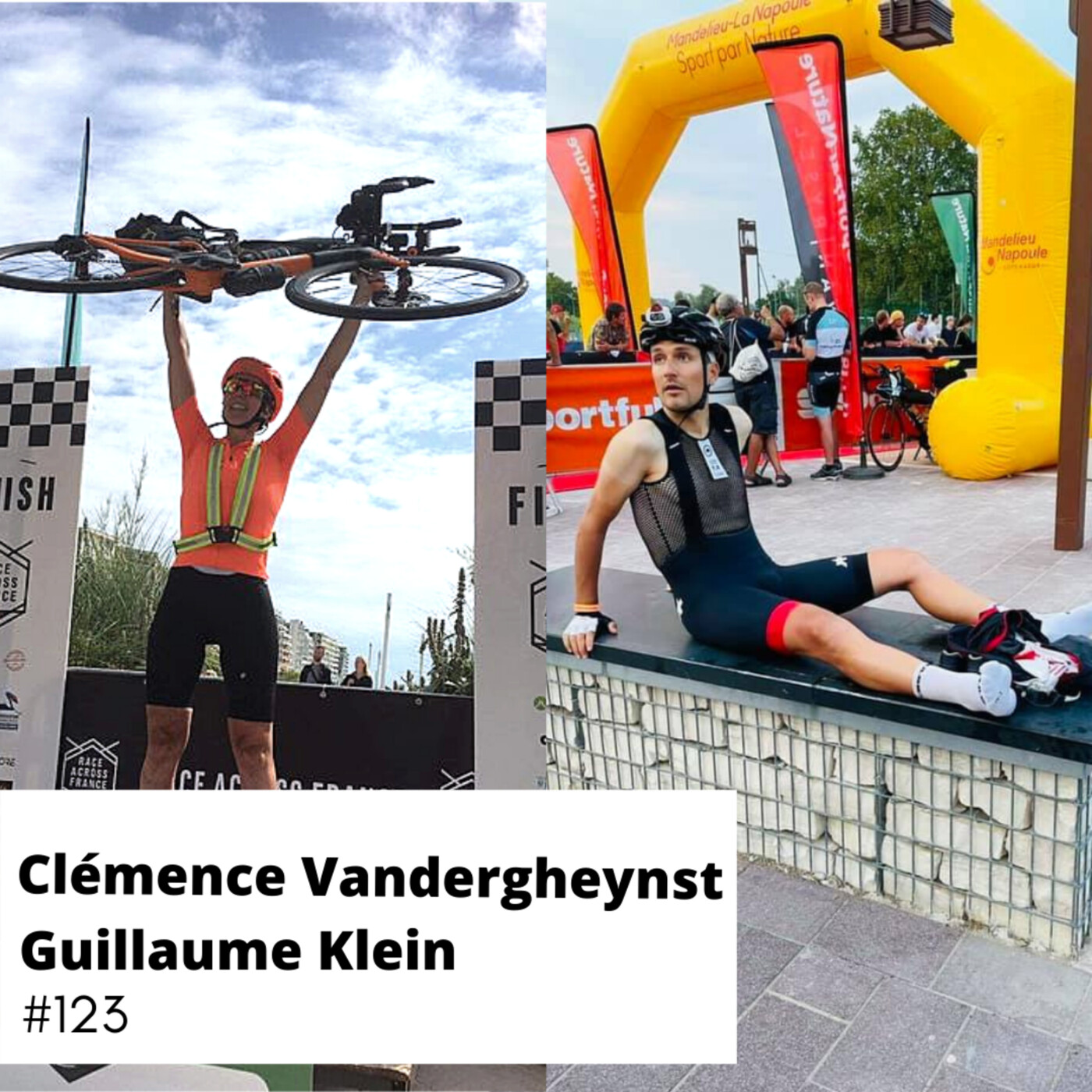 Episode 123 - La RAF 2500 - Clémence Vandergheynst (1ère femme) - Guillaume Klein (30ème homme)