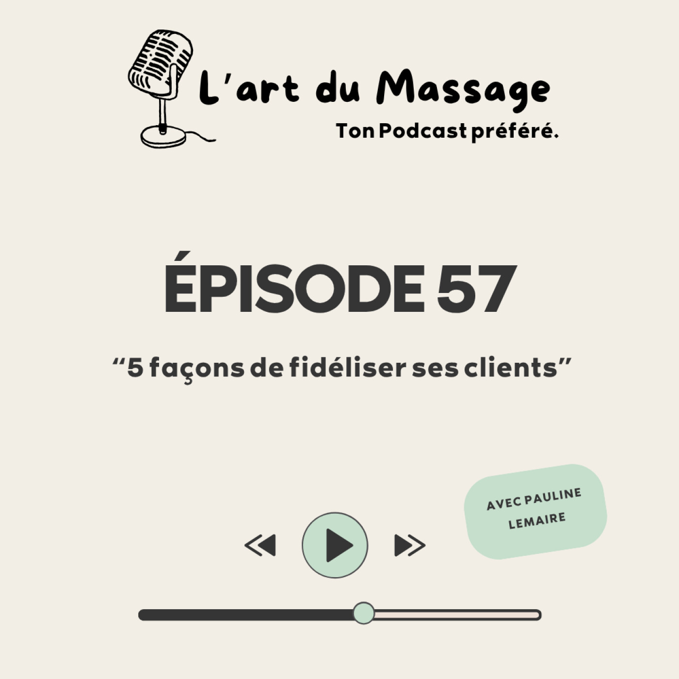 Épisode 54 - 5 façons de fidéliser tes clients.