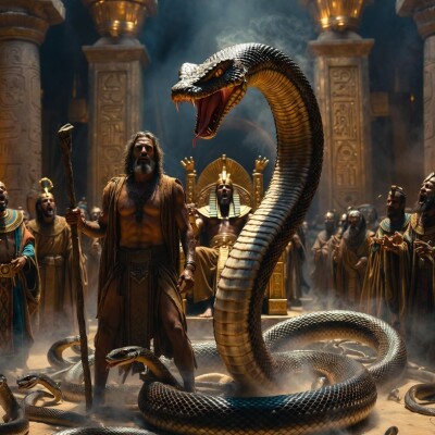 Exode chapitre 7 L'Endurcissement de Pharaon et les Prodiges du Nil cover