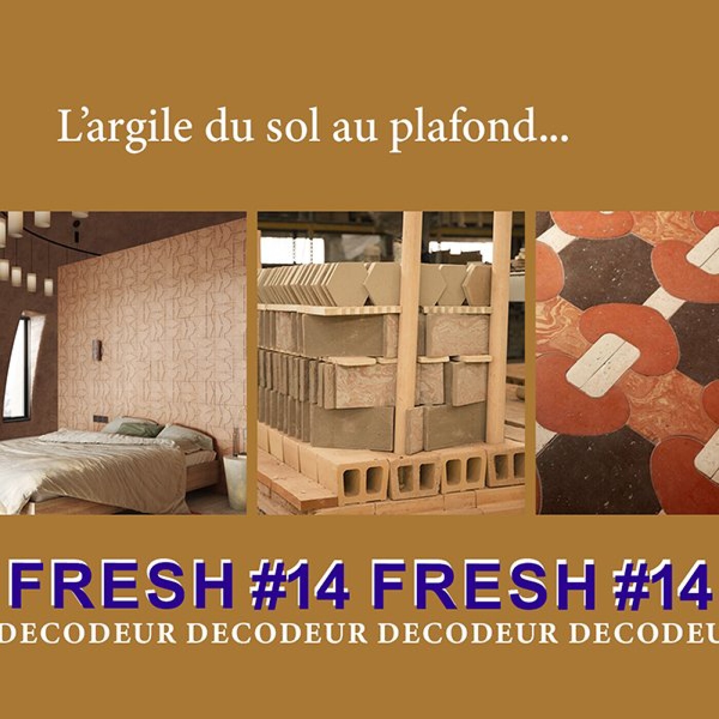 FRESH #14 la tendance déco du mois : l'argile du sol au plafond