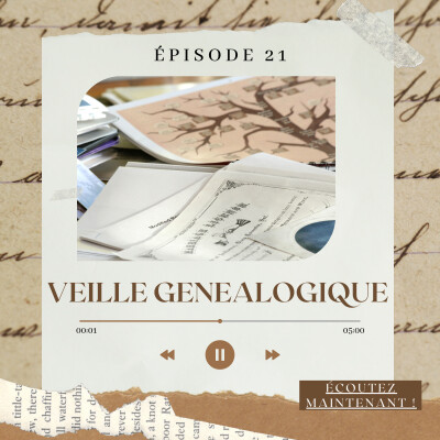 #21. La veille généalogique cover