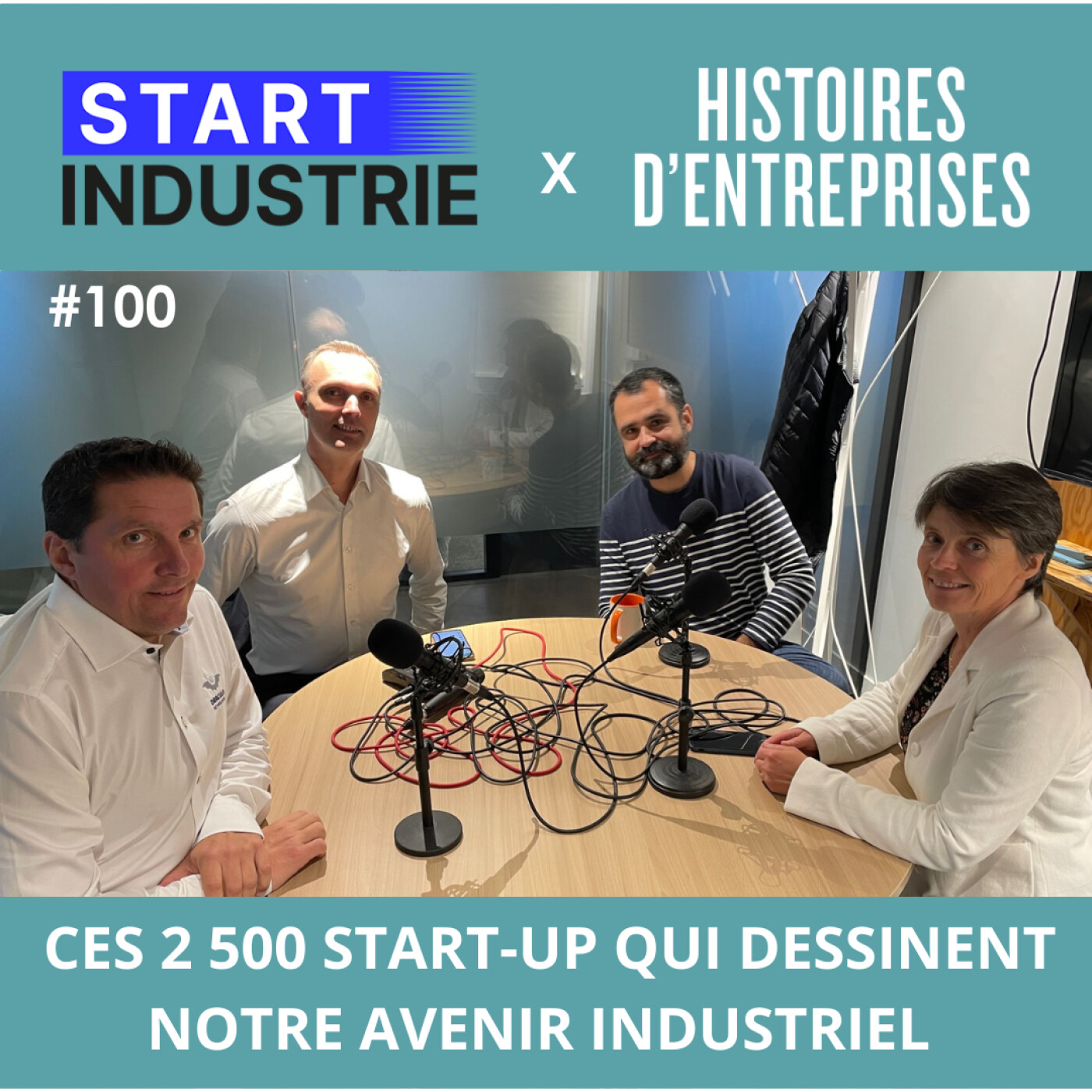 #100 « Ces 2 500 start-up qui dessinent notre avenir industriel », avec les fondateurs de Ÿnsect, MagREEsource et Dracula Technologies