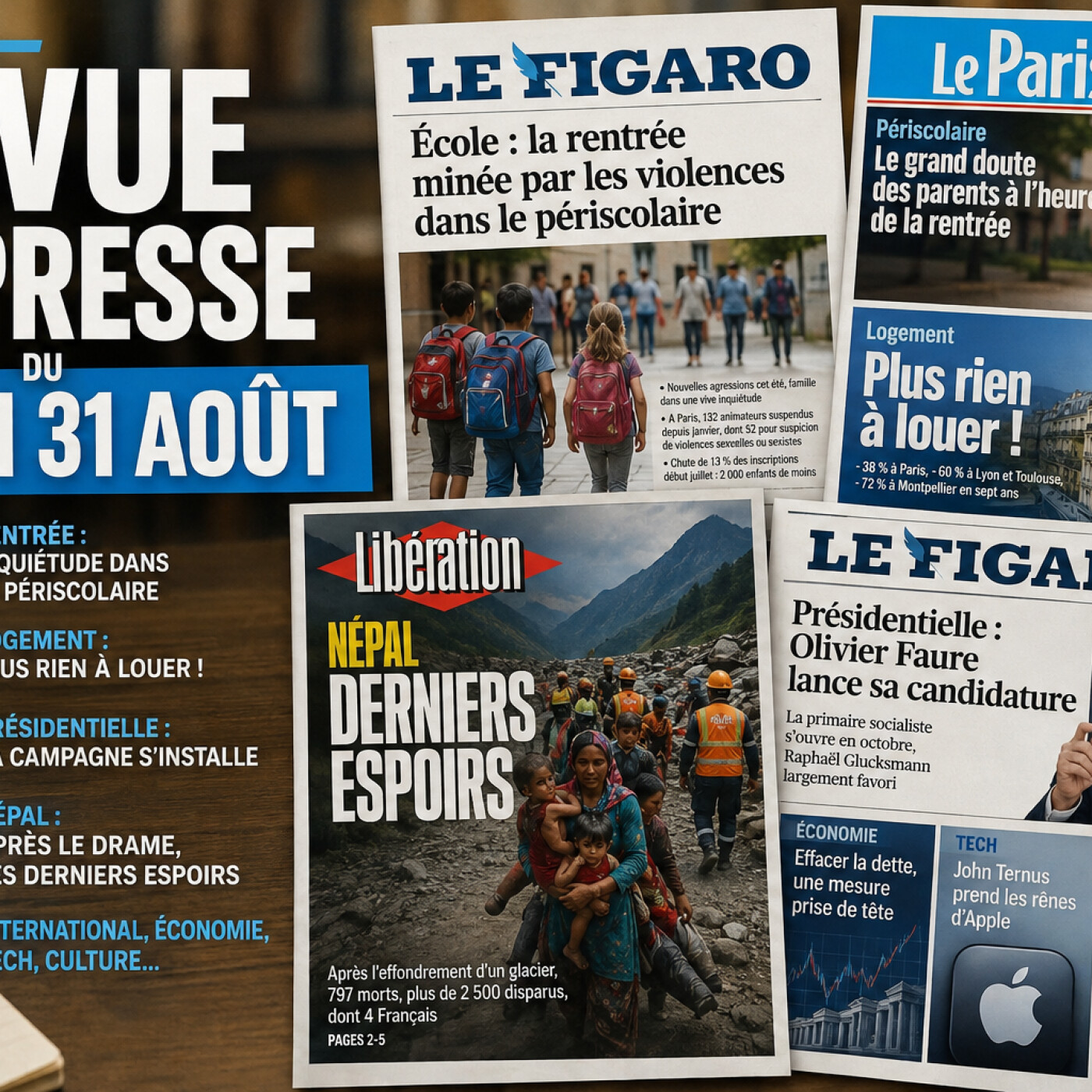 Revue de presse du 31 août episode artwork