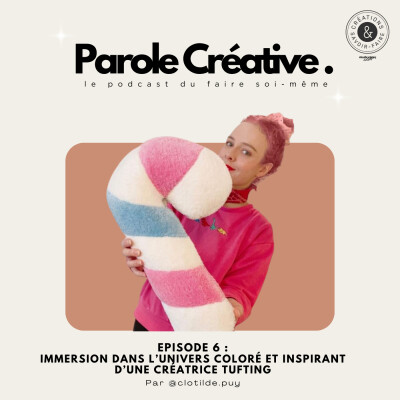 (REDIFF) Immersion dans l’univers coloré et inspirant d’une créatrice Tufting par @clotilde.puy cover