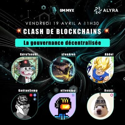 GM Web3 - Clash de Blockchains #3 - La gouvernance décentralisée cover