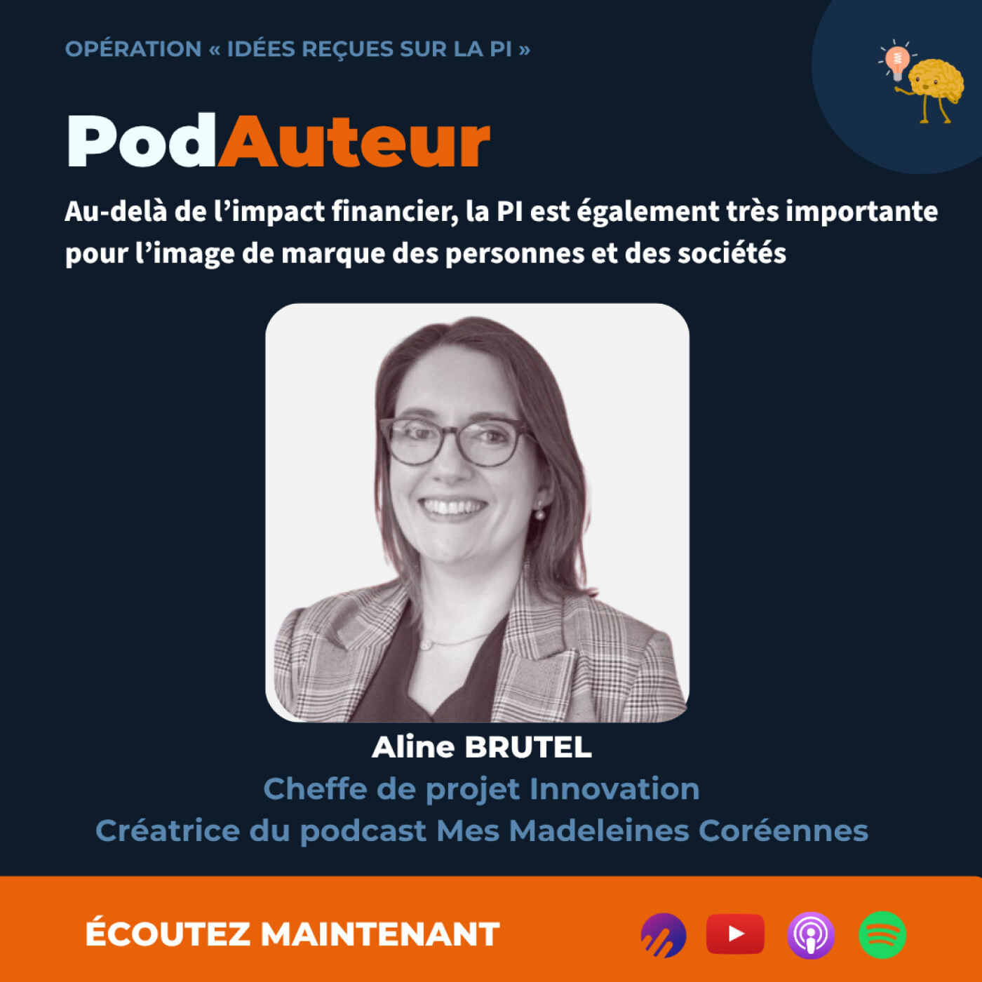 Idée reçue sur la Propriété Intellectuelle avec Aline Brutel