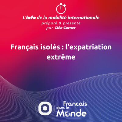 Français isolés : l'expatriation extrême cover