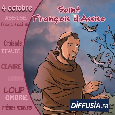 Le 3 octobre 1226, le futur saint François d'Assise meurt dans la ville éponyme à l'âge de 45 ans cover